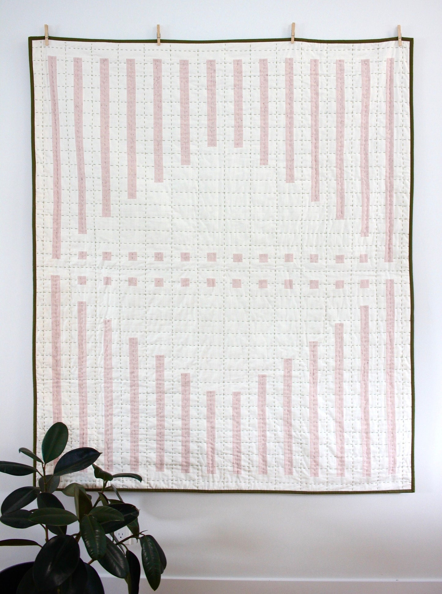 The Rows Quilt PDF Digital Pattern
